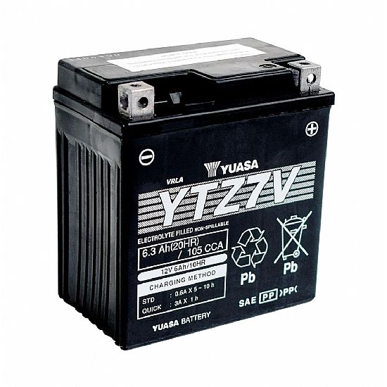 Μπαταρία YUASA YTZ7-V MF 6,3Ah 105CCA