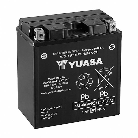 YUASA genuine Battery HONDA YTX20CH-BS VARADERO XL1000V