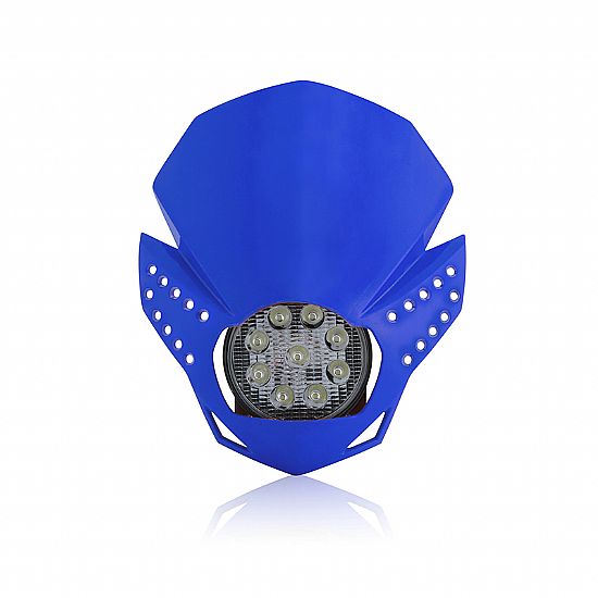 Acerbis Fulmine Led Μάσκα Φανάρι Μπλε