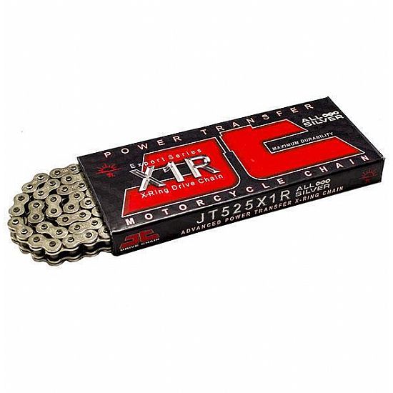 JT 525 X1R All Silver x 124 Links