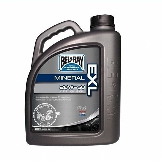 BEL RAY 99100 EXL 20W-50 MA2 4lt Mineral