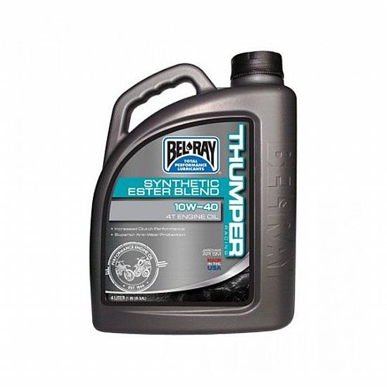 BEL RAY THUMPER 99520 racing synthetic ester 10W-40 MA2 4L