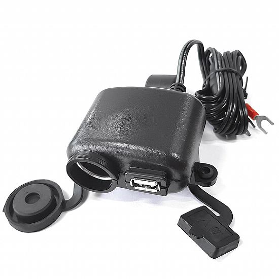 Παροχή Αναπτήρα Και USB Διπλή Booster 1803026