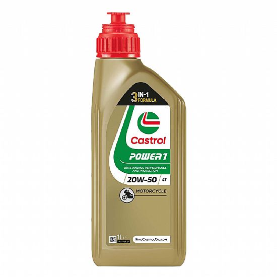 Oil for motorcycle CASTROL Power1 20W-50 MA2 1L