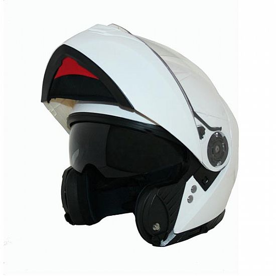 Corsa Flip Up Helmet Corsa CF180 White