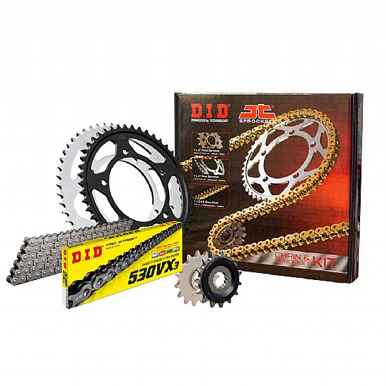 Set Chain Sprockets DID - JT Yamaha FZ6 '04-'06