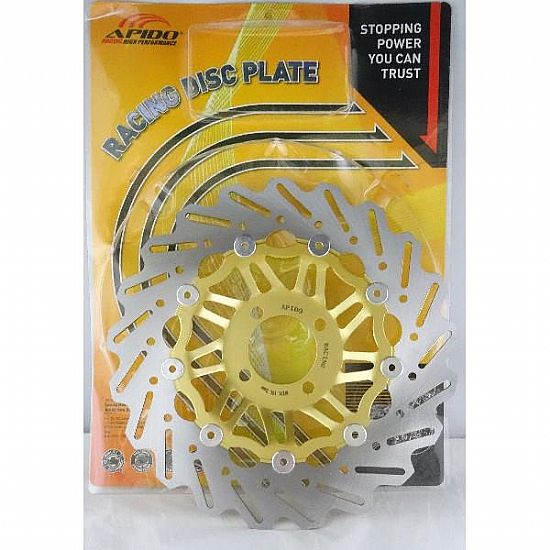 Δισκόπλακα APIDO Oversize 300mm Χρυσό - Ασημί για HONDA INNOVA 125