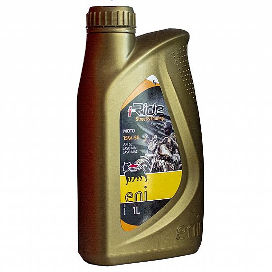 Λάδι κινητήρα μοτοσυκλέτας ENI i-RIDE Moto 15W/50 MA2 1L