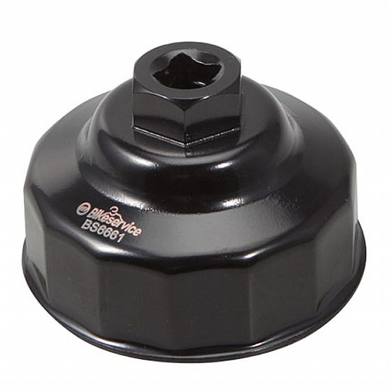 Oil Filter Cup Wrench Bikerservice BS6661 64MM-14F