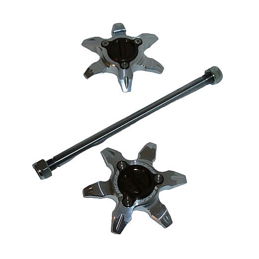Axis and Decorative Security for Rear Wheel Silver for PCX 125