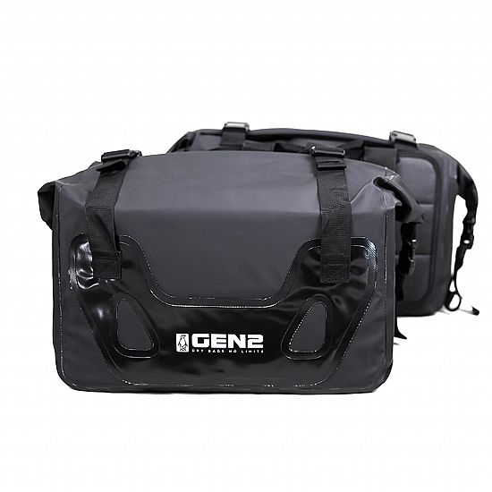 GEN2 Πλαiνές Τσάντες Σαμάρια Tour Dry Side Bags IPX6 Μαύρο