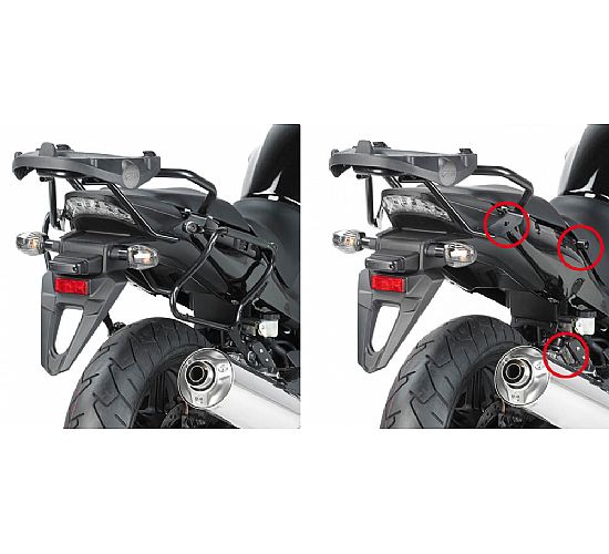 Βάσεις για πλαϊνές βαλίτσες GIVI για HONDA CBF1000 PLXR208