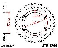 Rear sprocket JT R1244 52 Teeth