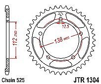 Γρανάζι πίσω JT JTR1304 43 Δόντια