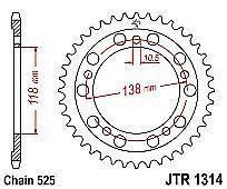 Γρανάζι πίσω JT JTR1314 39 Δόντια