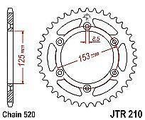 Front sprocket JT JTR210 40-53 teeth HONDA