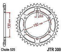 Γρανάζι JT Πίσω JTR300 43 Δόντια