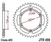 Γρανάζι JT Πίσω JTR459 52 Δόντια