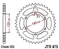 Rear sprocket JT JTR475 40-42-44 Teeth