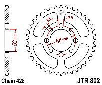 Γρανάζι JT Πίσω JTR802 39 Δόντια