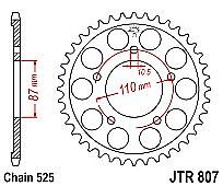 Rear sprocket JT JTR807 44-45-47  Teeth
