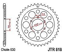 Rear sprocket JTR818 42 Teeth