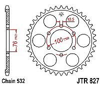 Rear sprocket JTR827 44 Teeth