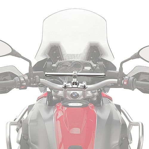 Universal aluminum handle bar to install GPS holders