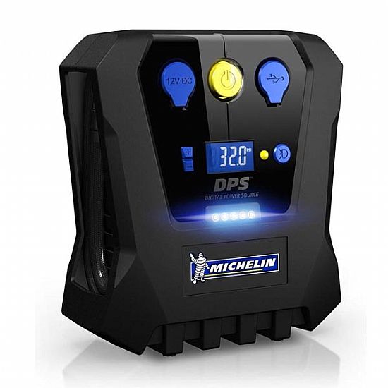 Αεροσυμπιεστής Ελαστικών ( τρόμπα ) Michelin 12V Με USB Port