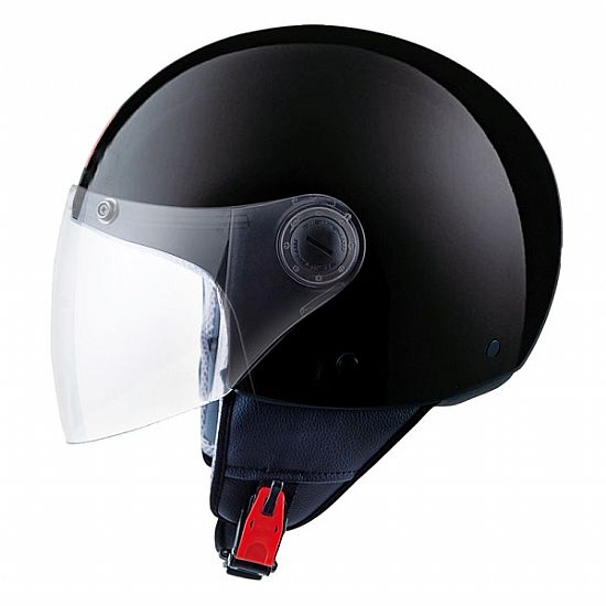 Κράνος Jet Μοτοσυκλέτας MT Helmets Street Μαύρο