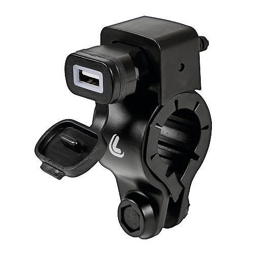 Βάση Smartphone Με Φορτιστή USB 12/24V 2.4A 21>32MM Αδιάβροχος