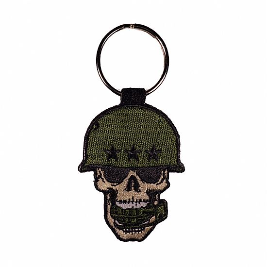Μπρελόκ Κλειδιών Skull Grenade Υφασμάτινο