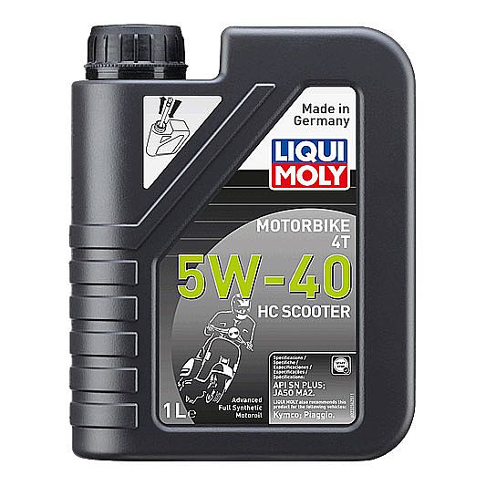 Liqui Moly Motorbike 4T 5W-40 HC Scooter MA2 1lt