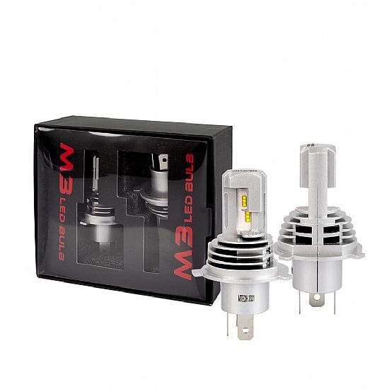 LED MTech H4 12>24V 6.500K 5.000lm 50W