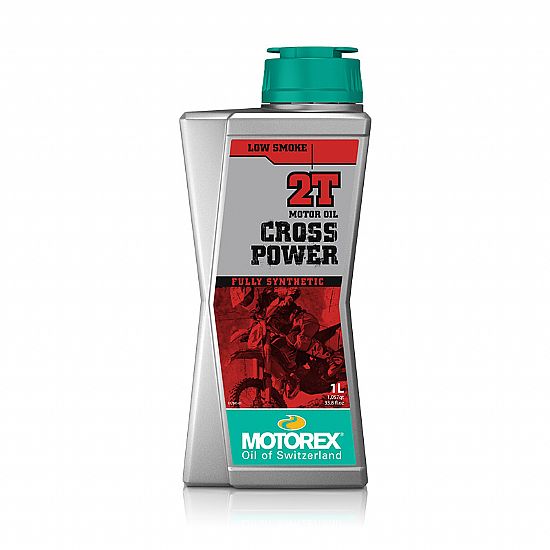 Motorex 2Τ Cross Power 100% Synthetic 1lt