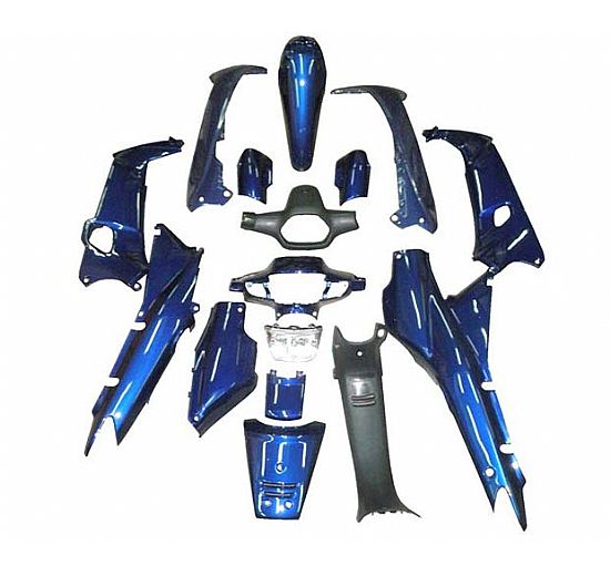 Fairing Set Blue Honda NF100 Supra