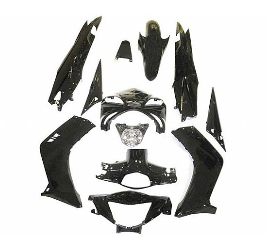 Fairing Set Black Yamaha Crypton 135 L/C