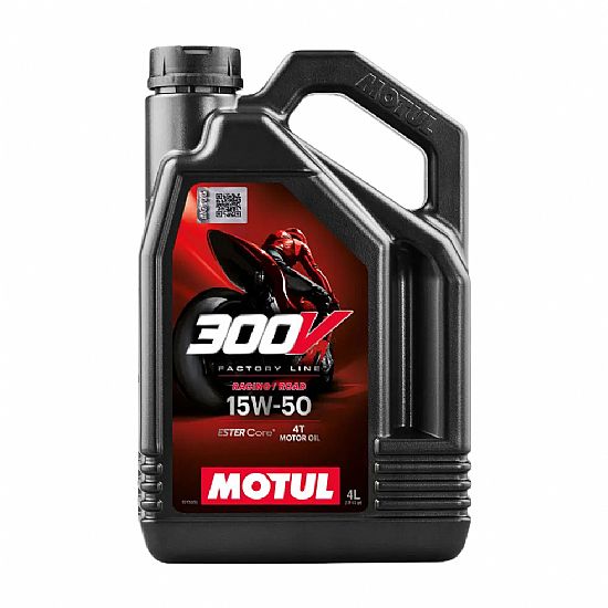 Συνθετικό Λάδι Motul Factory Line Road Racing 300V 15W-50 4L