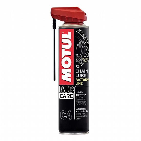 C4 Chain Lube factory line MOTUL MC CARE 400ML