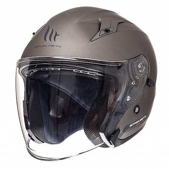 Jet ΜΤ Helmets Avenue SV Crossroad Titanium Mat