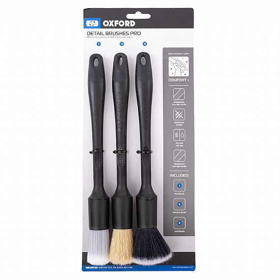 Oxford Detailing Brushes Pro Set OX844