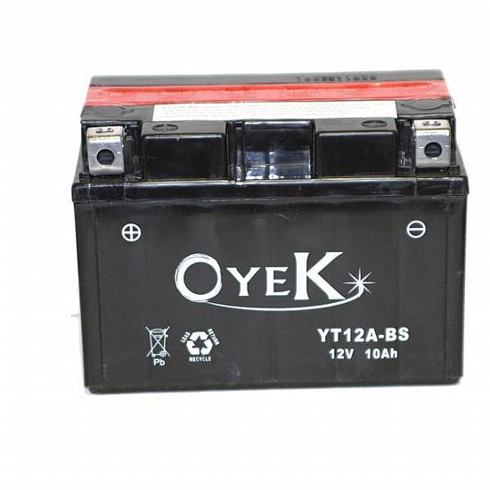 Motorcycle Battery OYEK YT12A-BS
