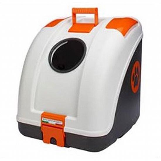 POW Pet On Wheels White - Orange