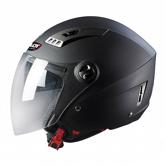 Pilot Kiron 3 Jet Helmet Black Mat
