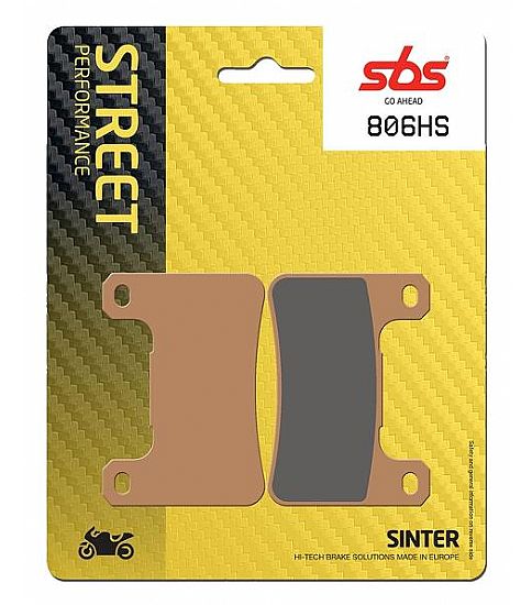 Front Brake pads SBS 806HS FA379 FR