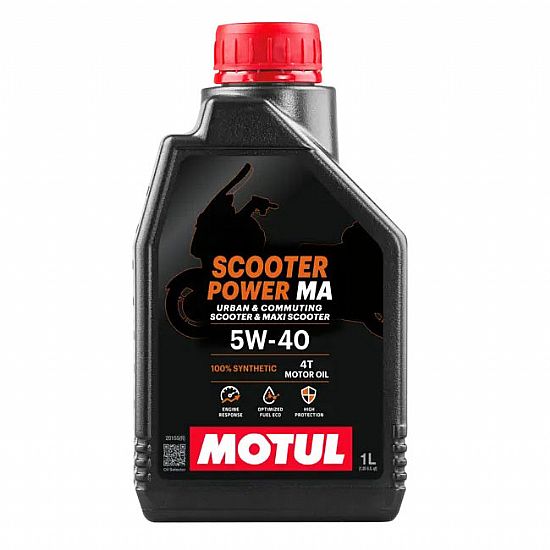 Motul Scooter Power 4T 5W-40 MA 1L