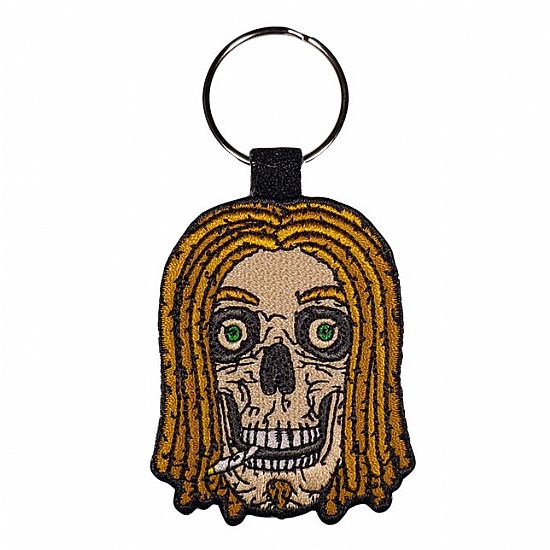 Μπρελόκ Κλειδιών Skull Rasta Υφασμάτινο