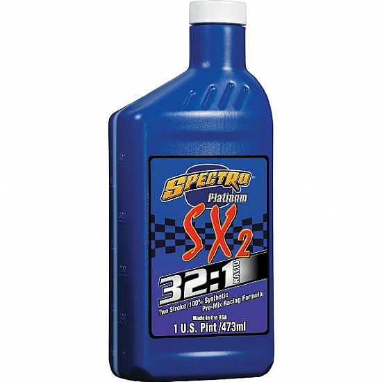 Αγωνιστικό Λάδι Μίξης SPECTRO SX PLATINUM 2T 473ml