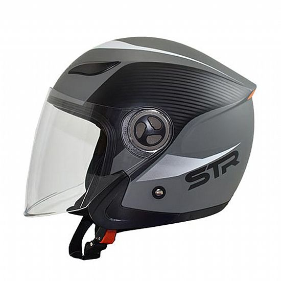 Κράνος Jet STR Sporty Γκρι Ματ
