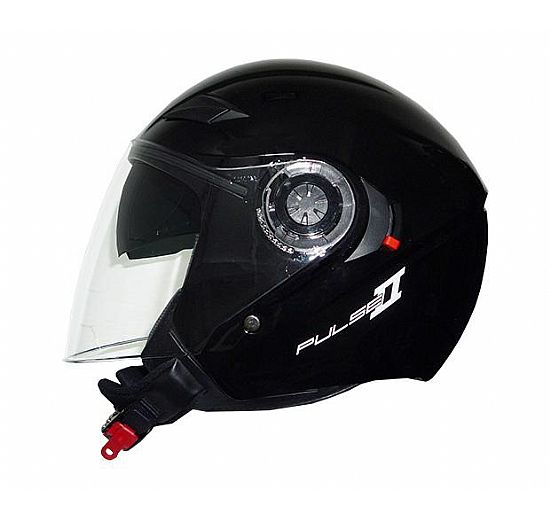 Jet Helmet STR PULSE 2 Black